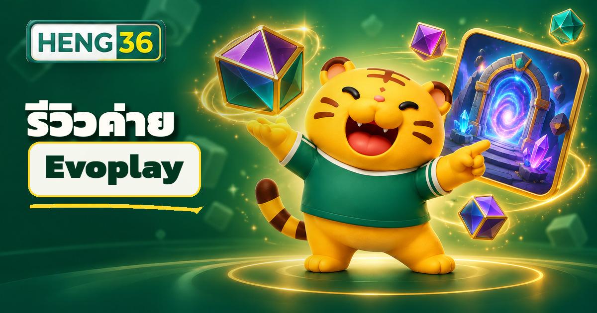 รีวิวค่ายสล็อต Evoplay กราฟิก 3D บน HENG36